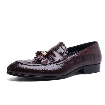 Loafer James Croc Embossed Quasten VES – Nr. 54