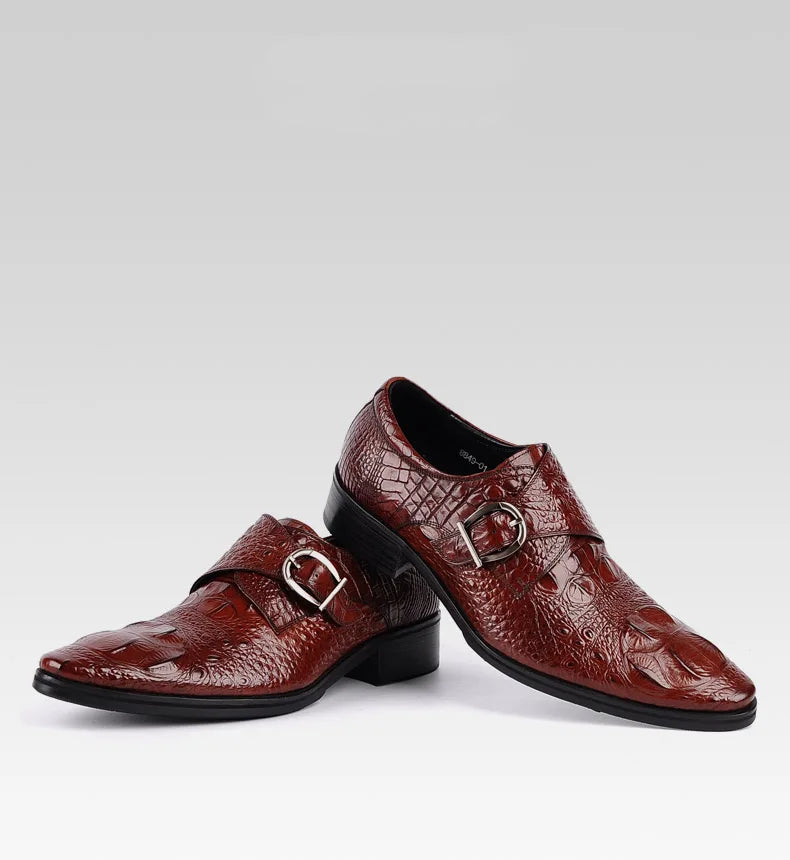 Monkstrap Harry Croc Embossed VES – Nr. 11