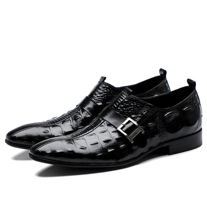 Loafer Harvey Buckled Croc Embossed VES - č. 21