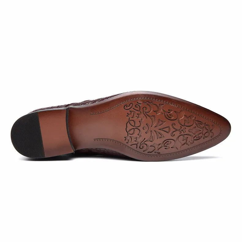 Derby Harvey Croc Embossed No. 33