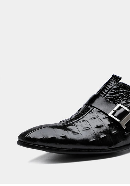 Loafer Harvey Buckled Croc Embossed VES - č. 21