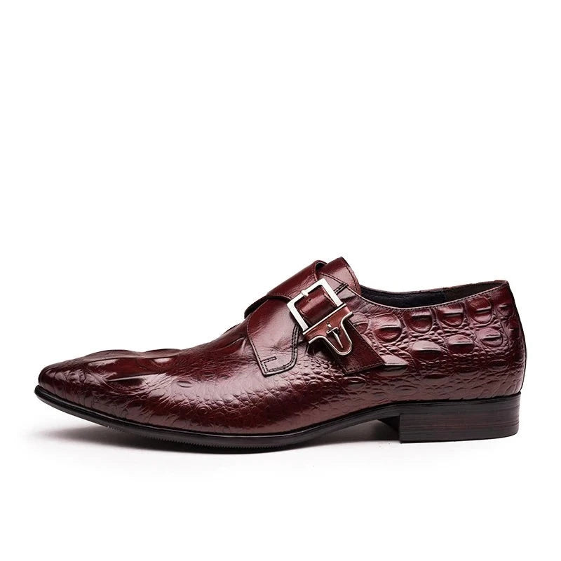 Monkstrap Percy Croc Embossed VES – Nr. 34