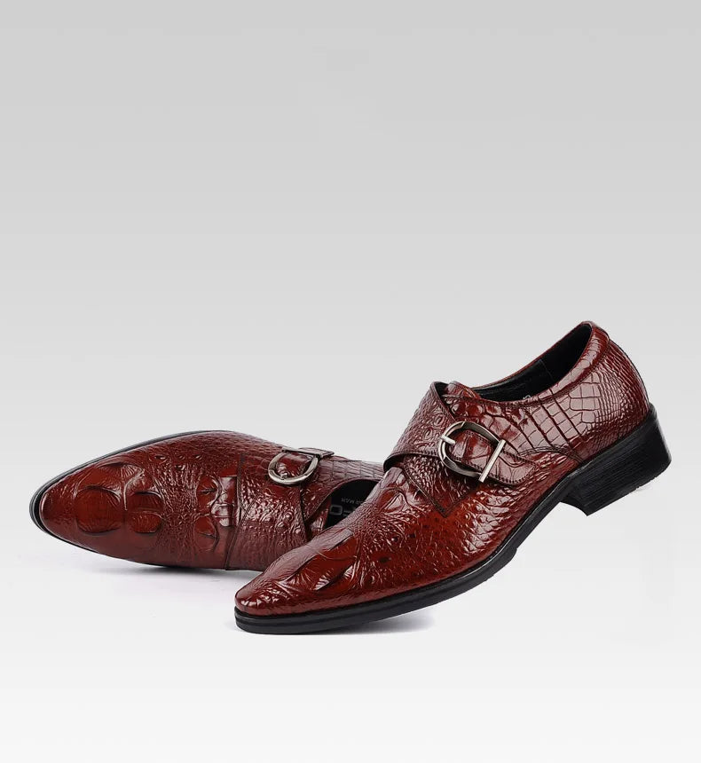 Monkstrap Harry Croc Embossed VES – Nr. 11