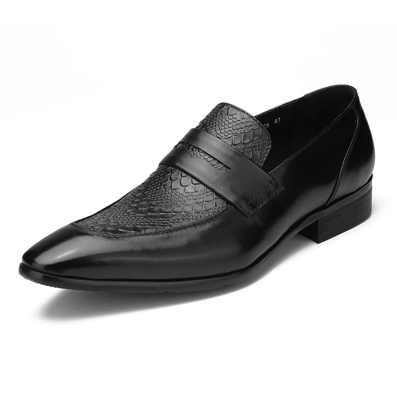 Loafer Arthur Apricot Embossed VES - No. 15