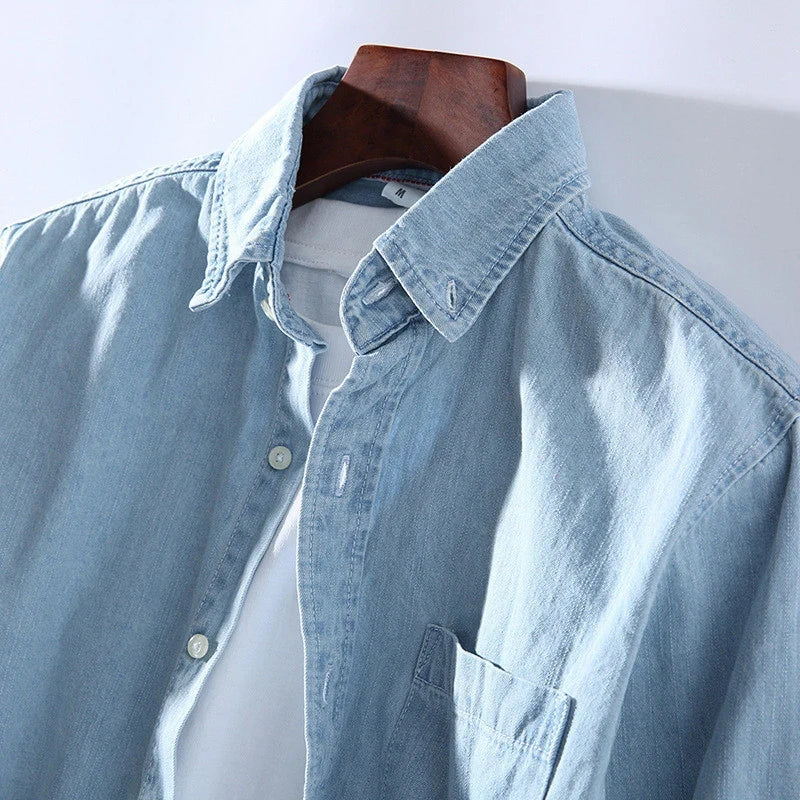 Shirt Cotton Denim Diego VES - No.9