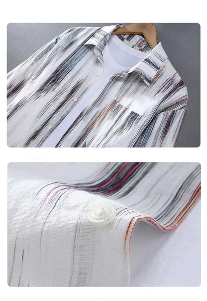 Shirt Linen Umberto VES - No.4