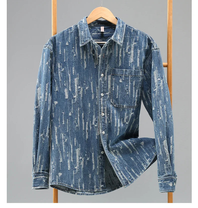 Shirt Denim Cotton Massimo - VES. No.1