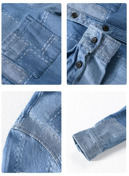 Shirt Cotton Denim Fabricio - VES. No.9