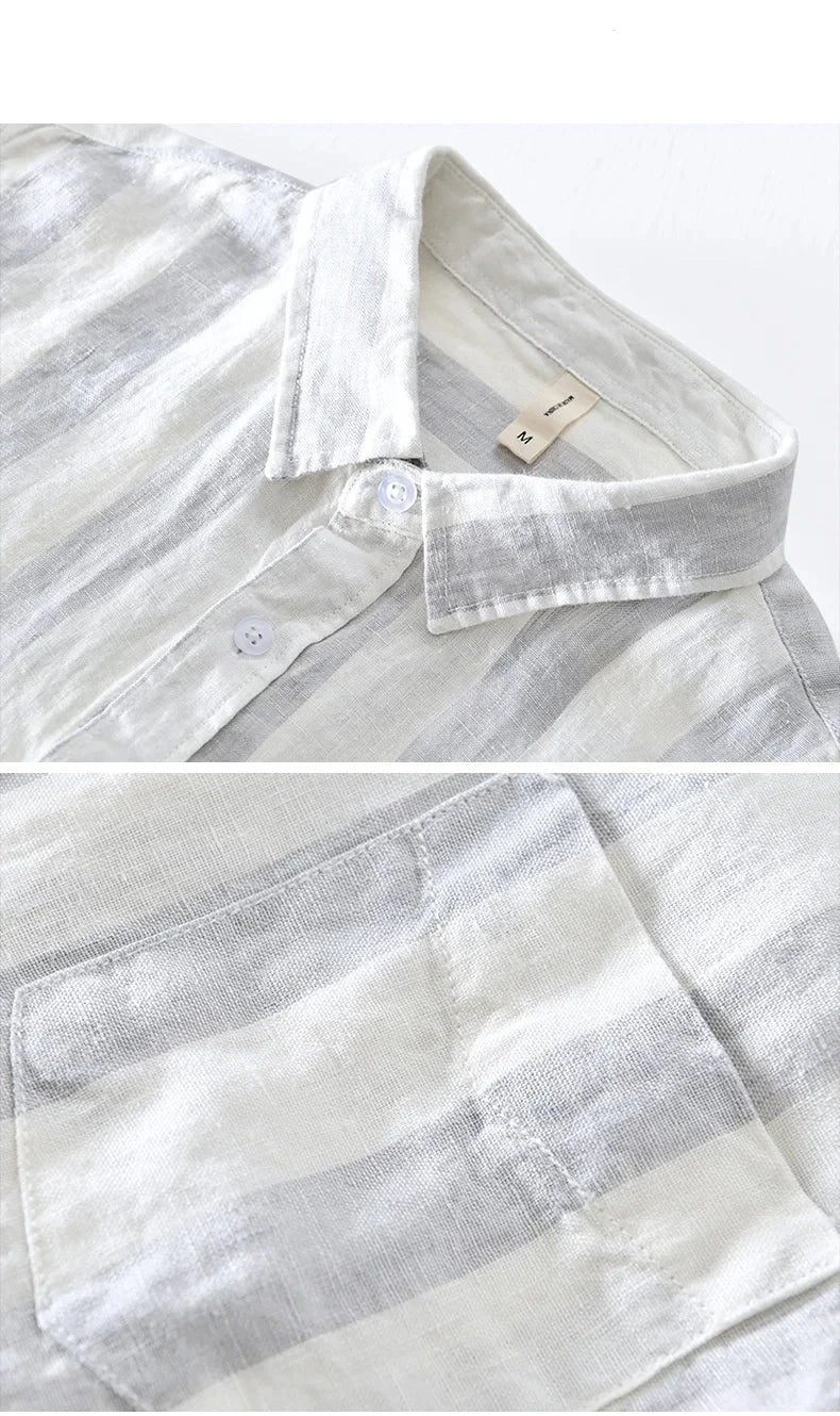 Shirt Linen Umberto VES - No.6