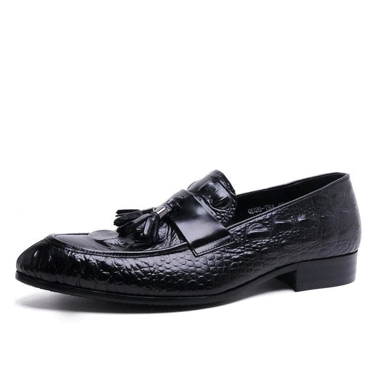 Loafer James Croc Embossed Tasseled VES - No. 54