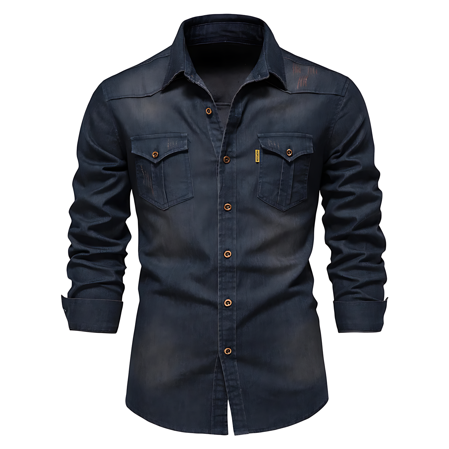 Alessandro Adaptive Fit Cotton Denim Shirt VES - No.2